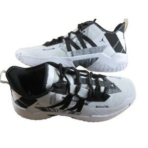 Jordan One Take II Men's Basketball Shoes White Black Wolf Grey Sizes NIB